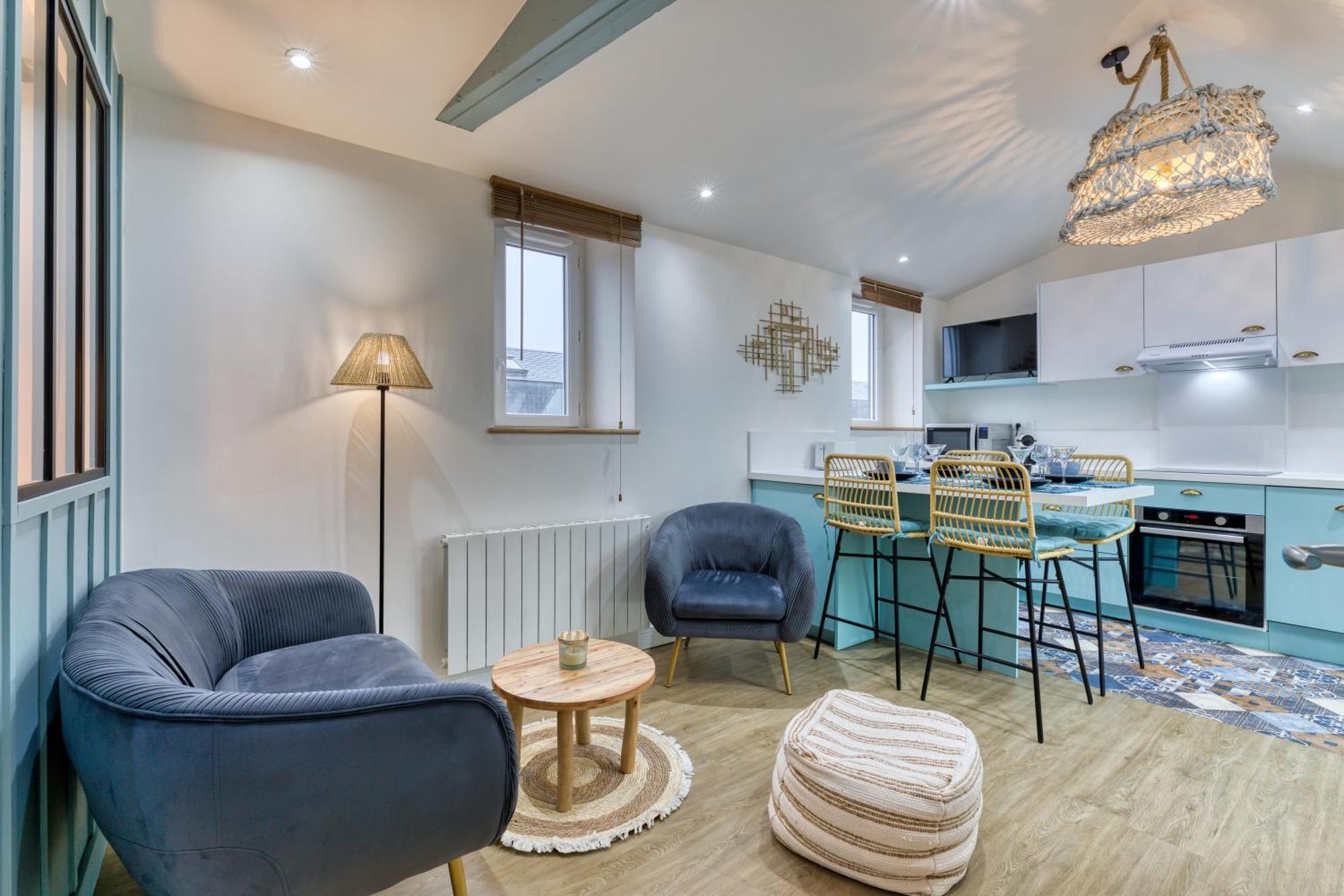 Appartement « Le Casier » Vue Mer Fécamp Exteriér fotografie