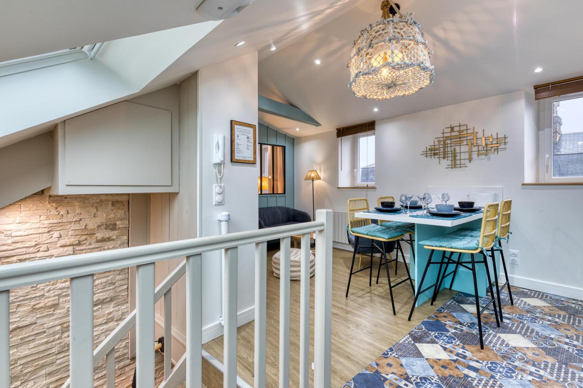 Appartement « Le Casier » Vue Mer Fécamp Exteriér fotografie